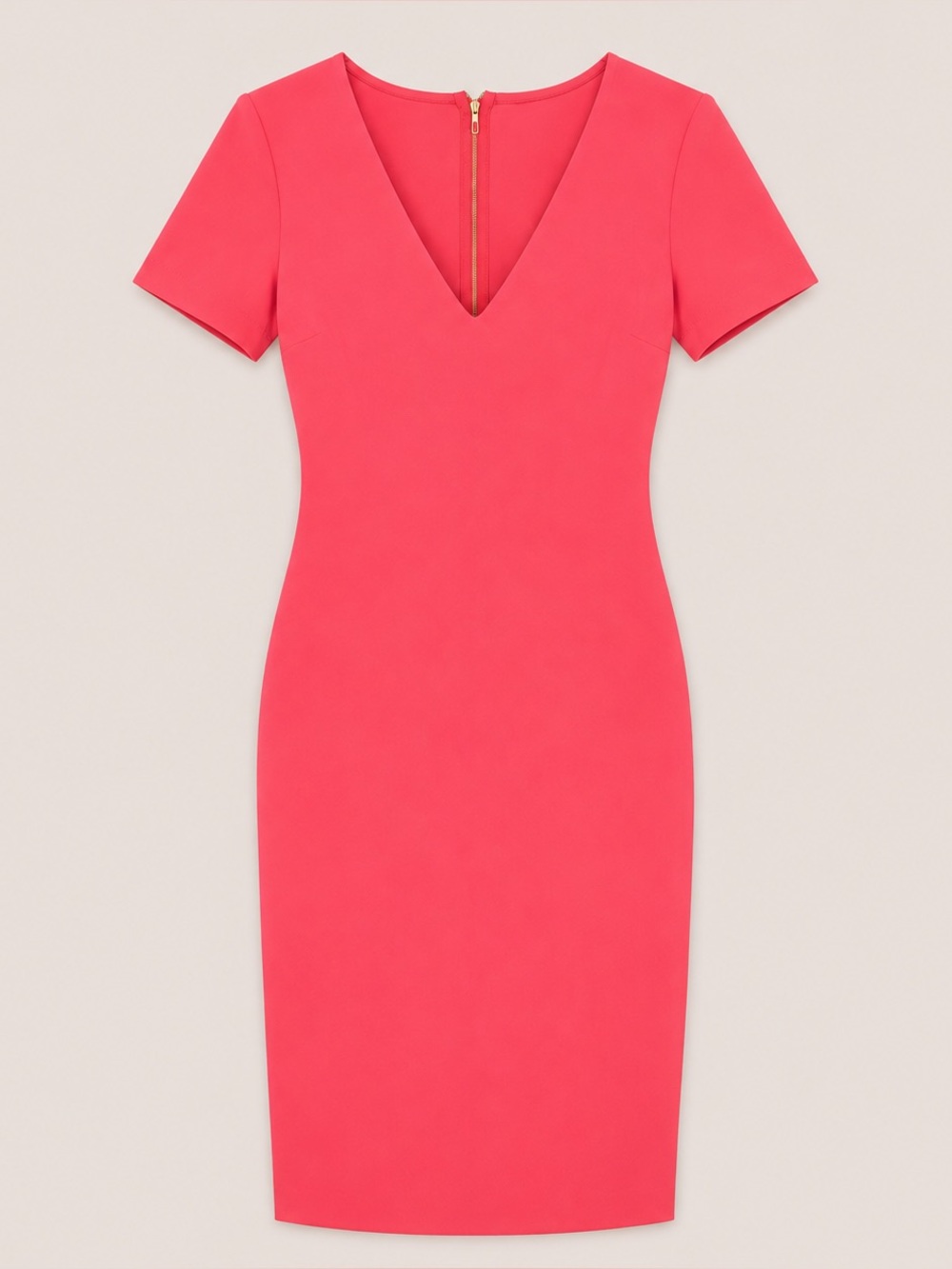 Cefian hot pink pencil dress size medium new with tags
